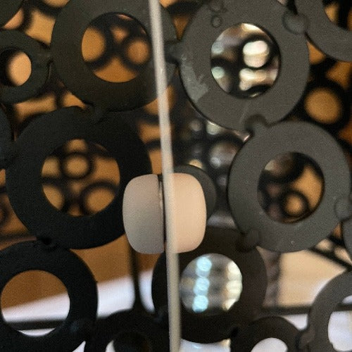 Taupe Magnetic Brooch