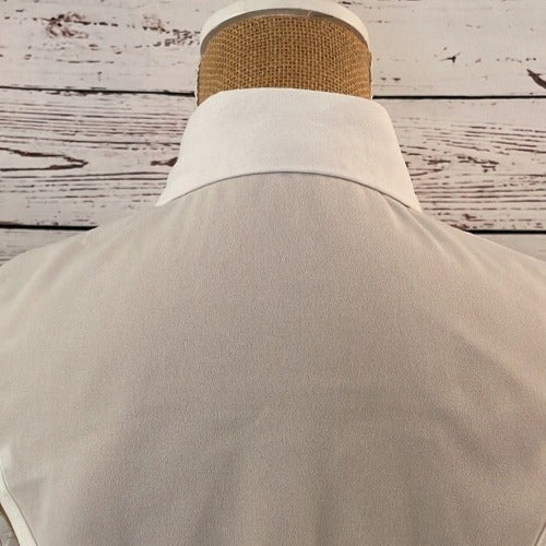 Faux Collar With Diamante Detail