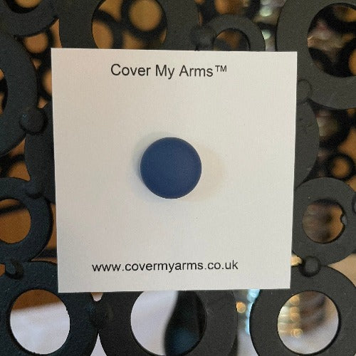 Navy Magnetic Brooch