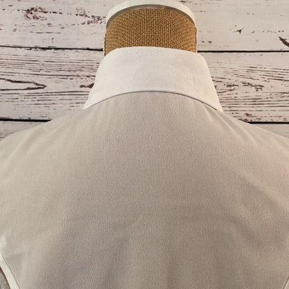 Faux Collar With Diamante Detail